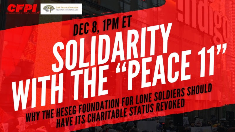 Solidarity with the Peace 11: Why the HESEG Foundation for Lone ...